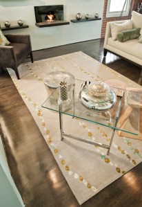 LOFT CLOSE-UP CUSTOM HICKS WATERFALL RUG